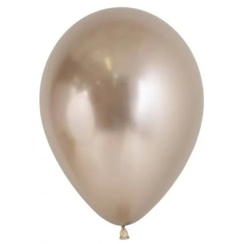 SEMPERTEX REFLEX CHAMPAGNE 30CM LATEX BALLOONS (PACK OF 50)
