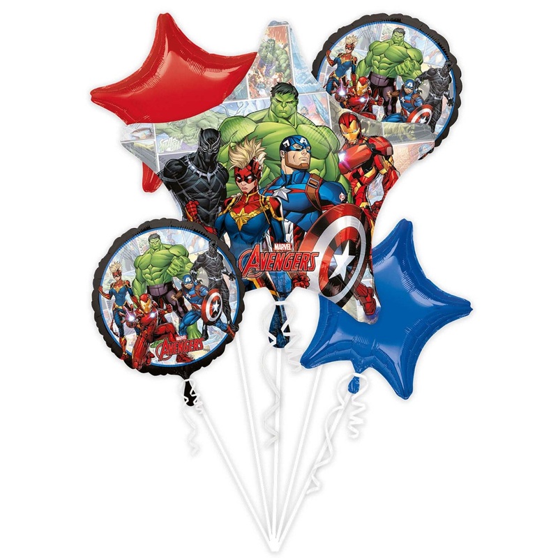 Avengers Bouquet Foil Balloon