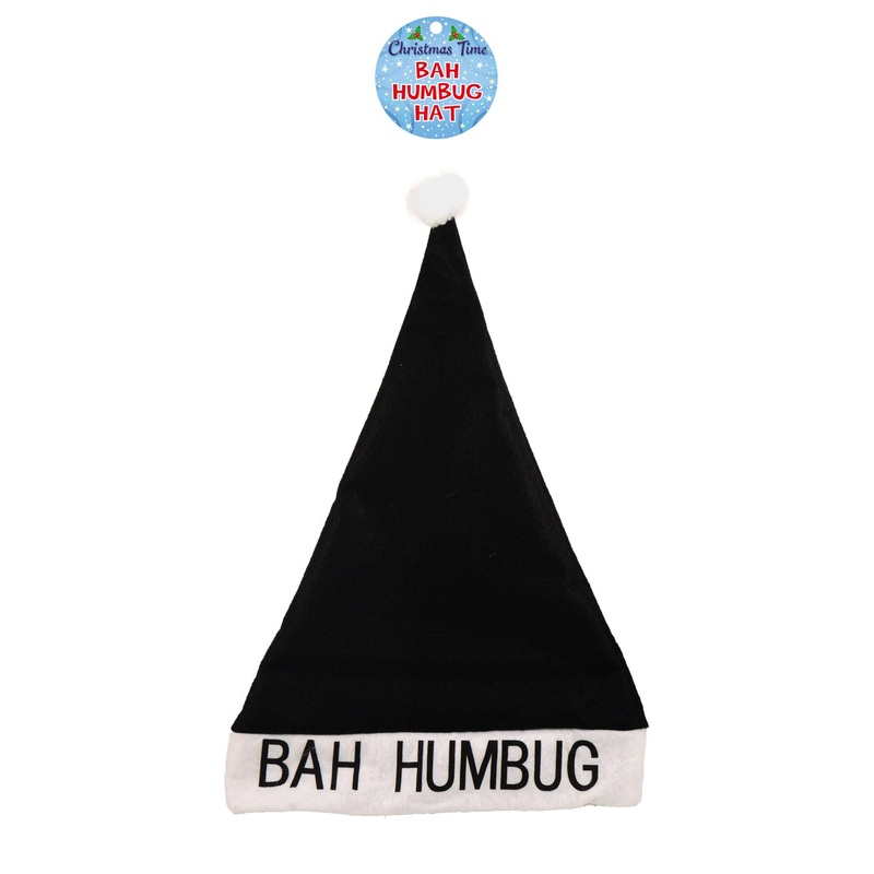 Bah Humbug Santa Hat
