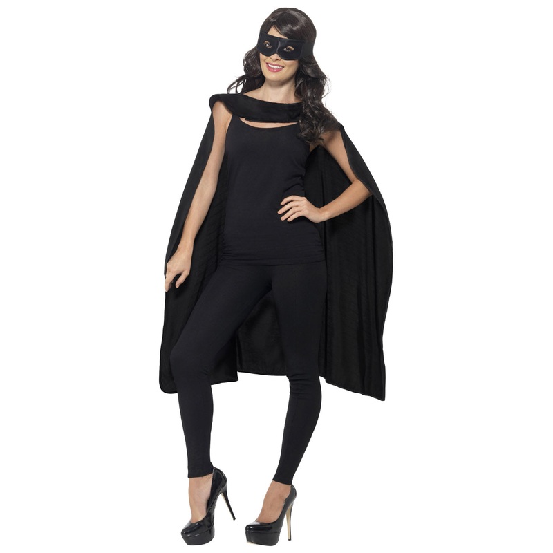 Black Cape & Eyemask