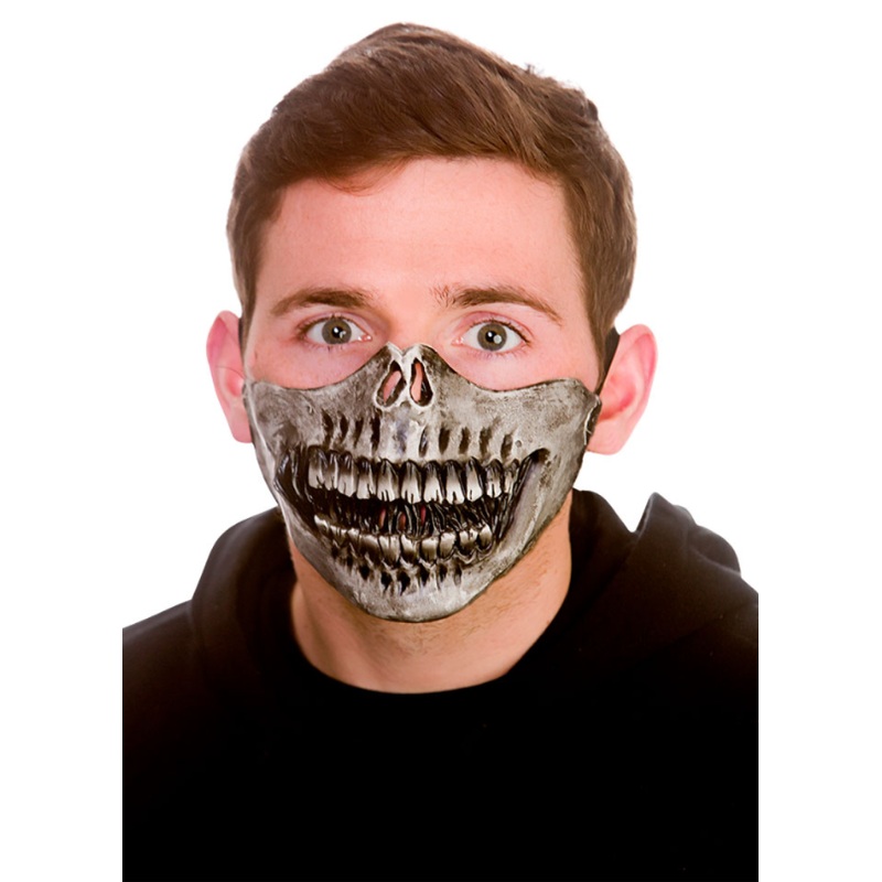Skeleton Half Face Mask