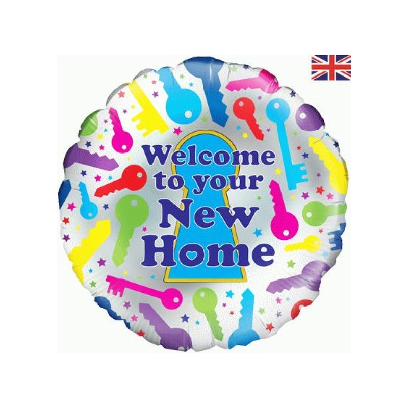 Welcome to Your New Home Foil Balloon