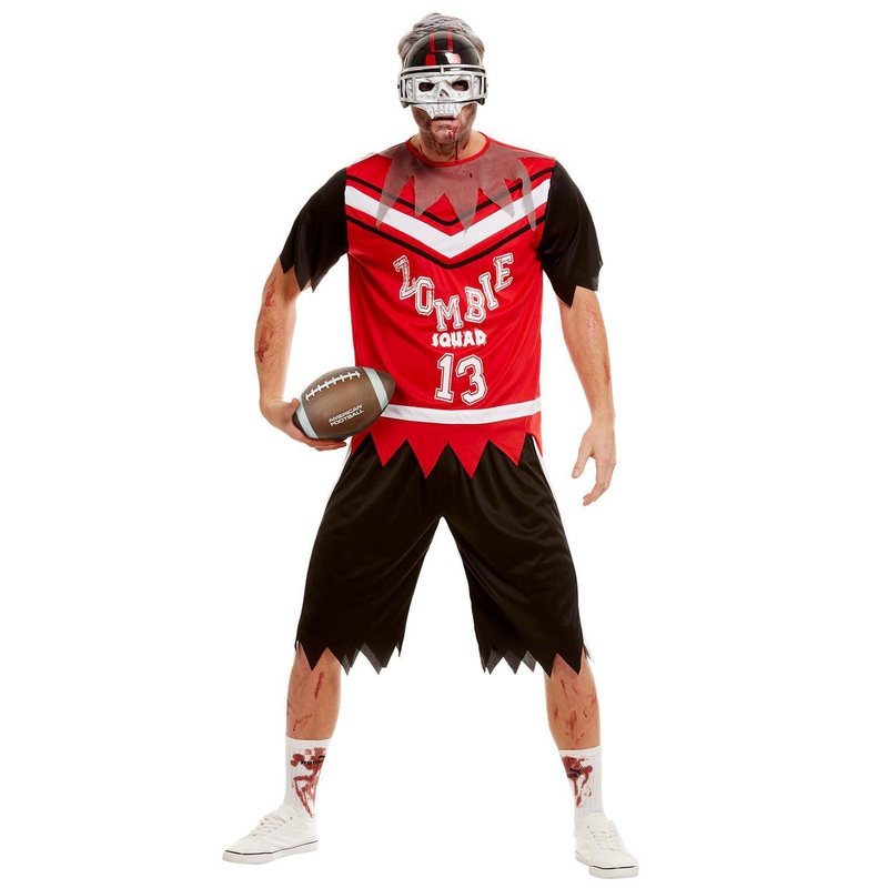 Zombie Football Player Costume Adult