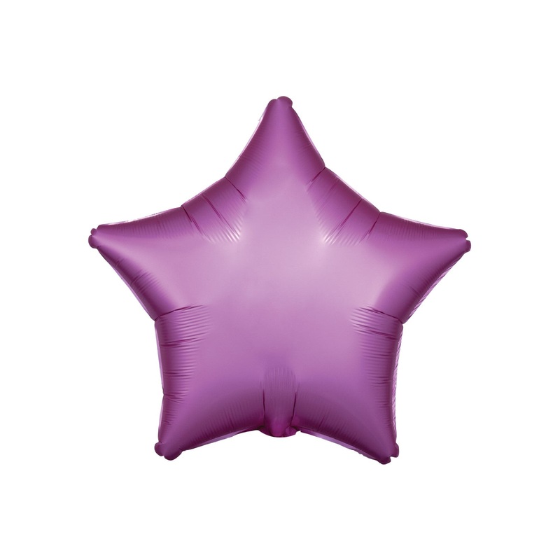 Silk Lustre Flamingo Star Balloon