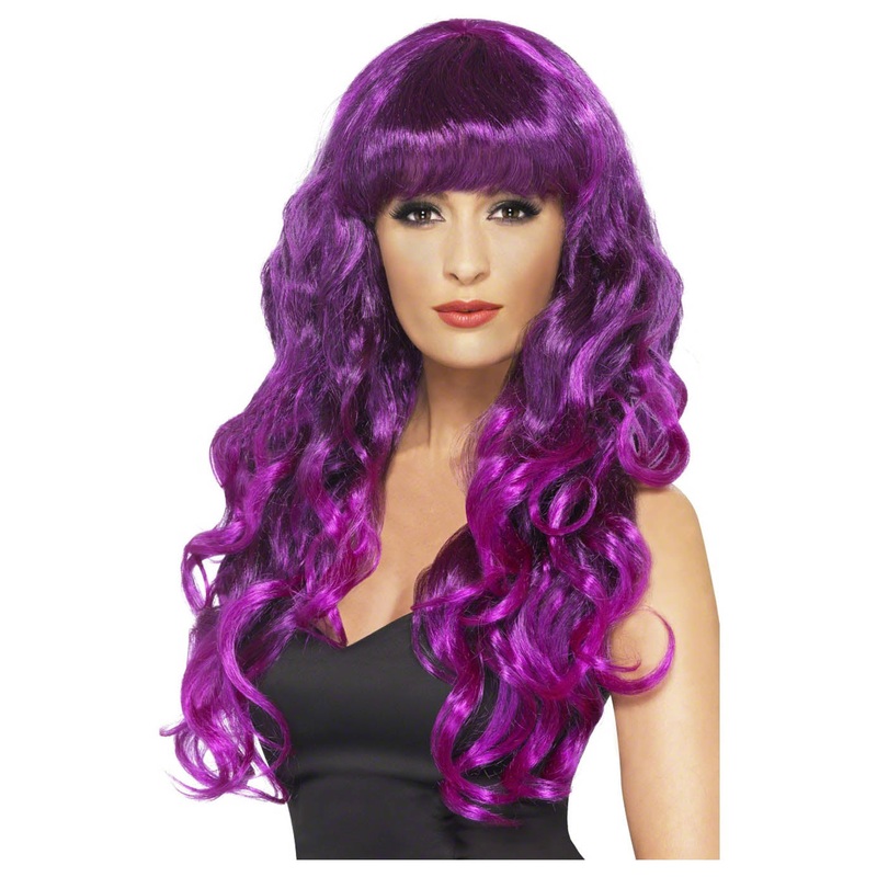 Siren Wig Purple & Black