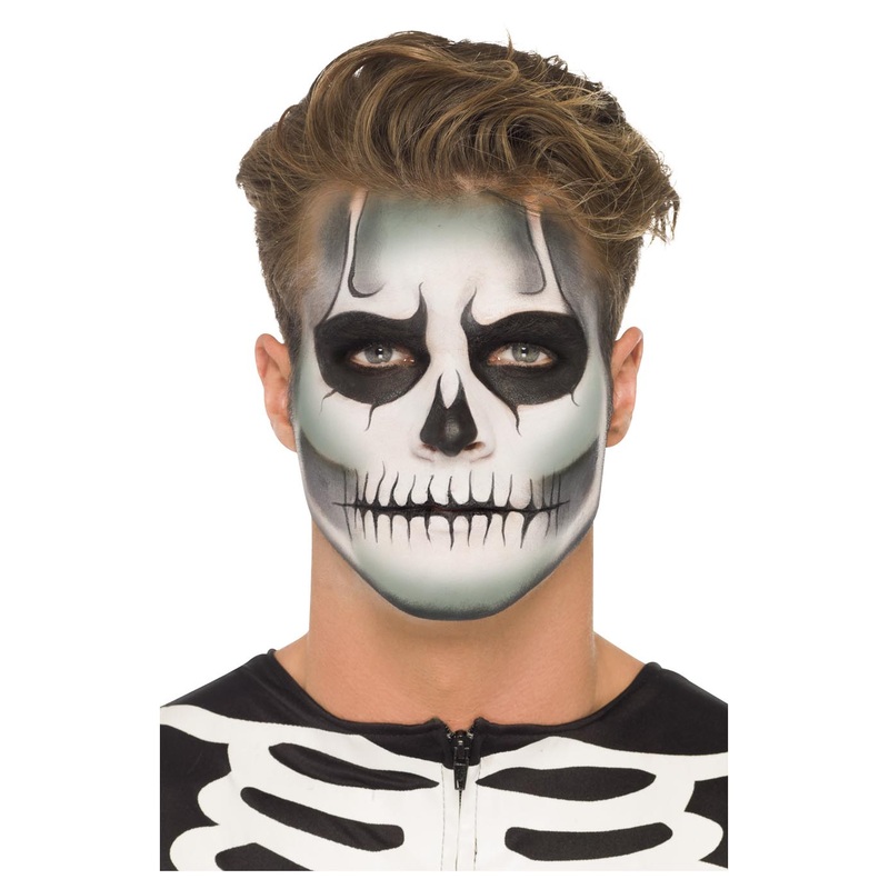 Skeleton Glow In The Dark Make Up Kit