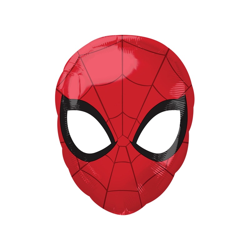 Spiderman Head Foil Balloon