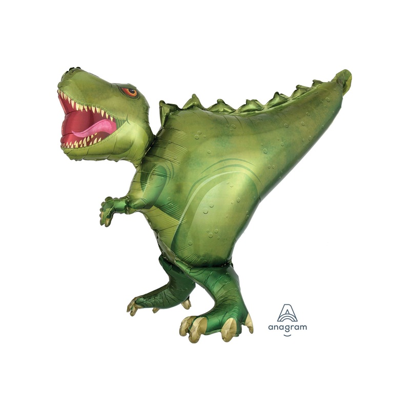 T-Rex Dinosaur SuperShape Foil Balloon