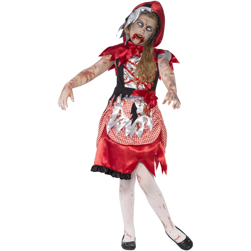 Zombie Miss Hood Costume Child