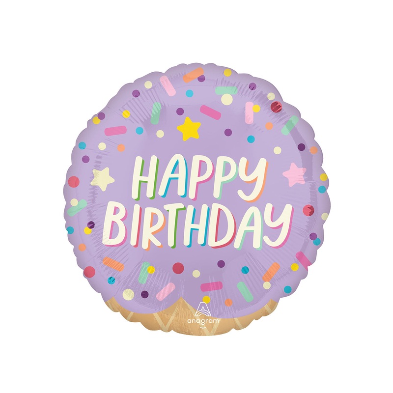 Birthday Sprinkles Foil Balloon
