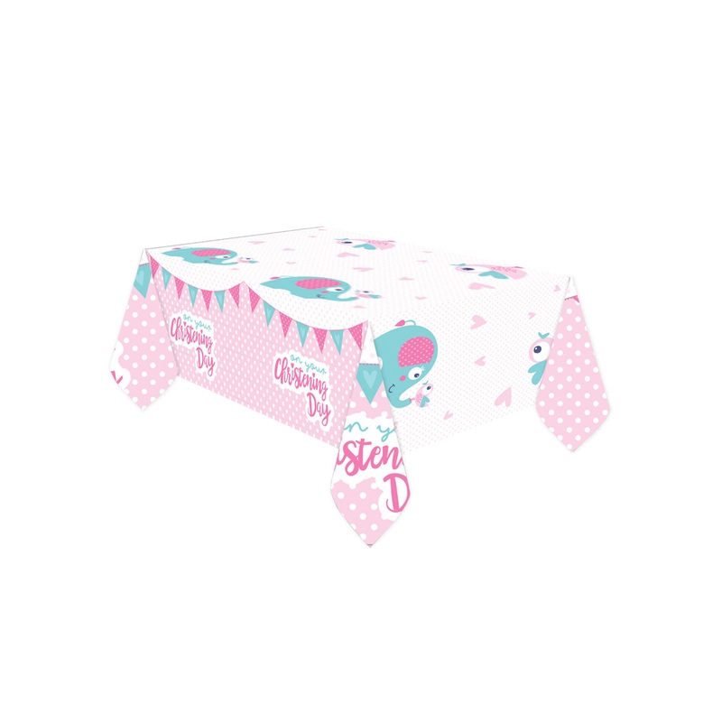 Christening Pink Tablecover