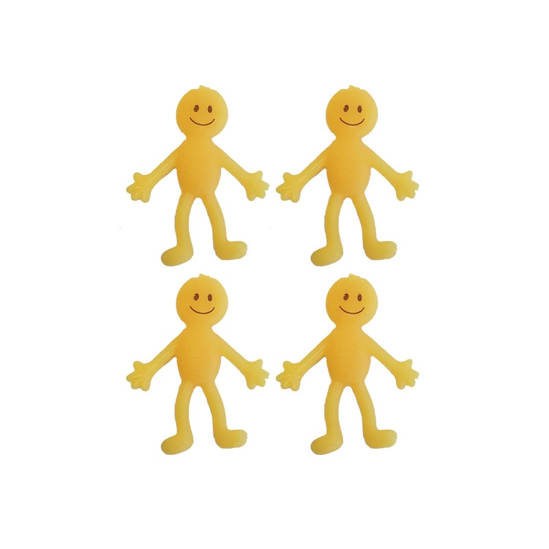 Stretchy Man Party Bag Fillers 4pk