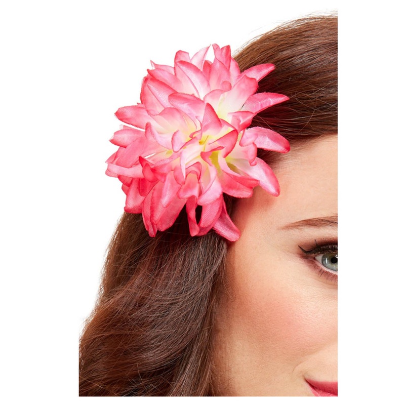 Tropical Hawaiian Flower Hair Clip