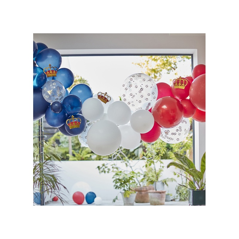 Union Jack Royal Party Balloon Arch Kit