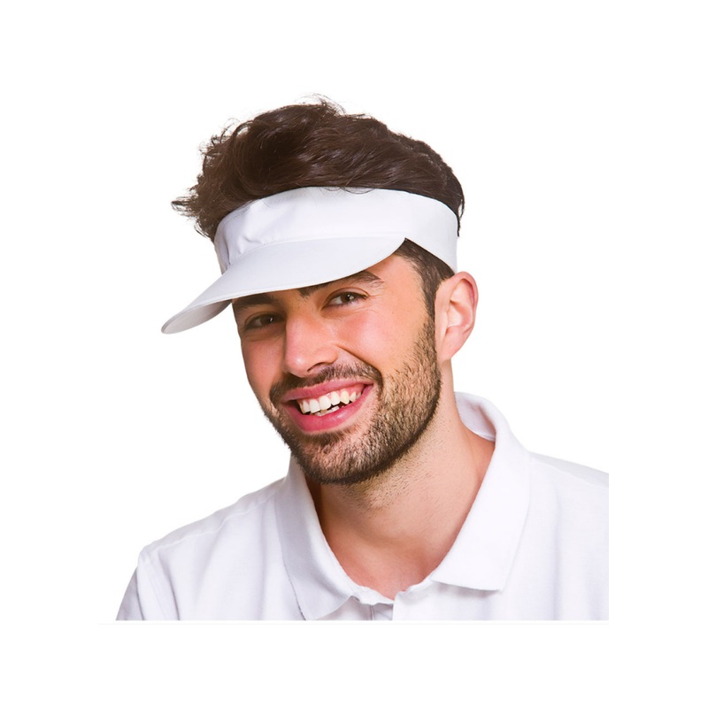 White Golf Visor