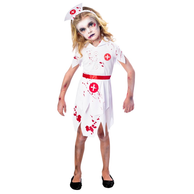 Zombie Nurse Costume Child
