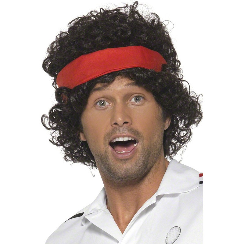 80's Tennis Player Wig