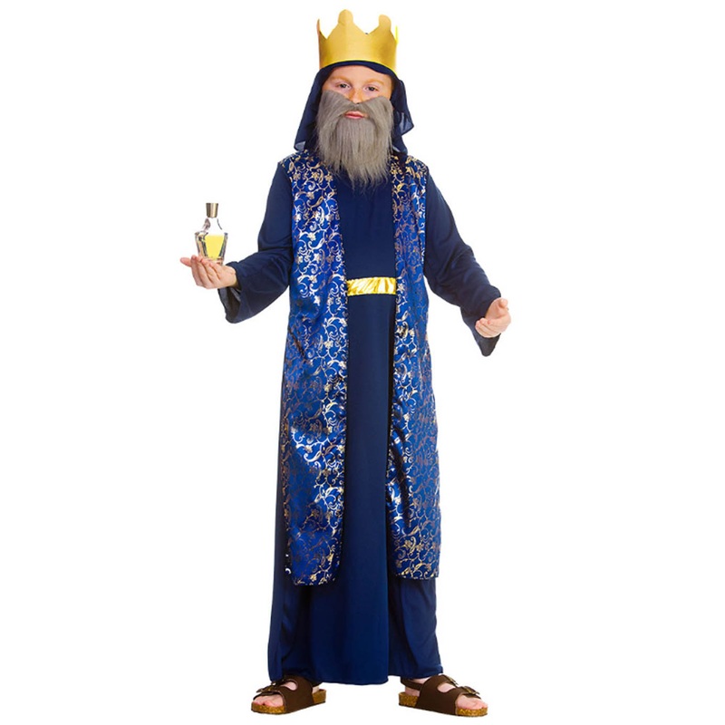 Blue Wise Man Costume Child
