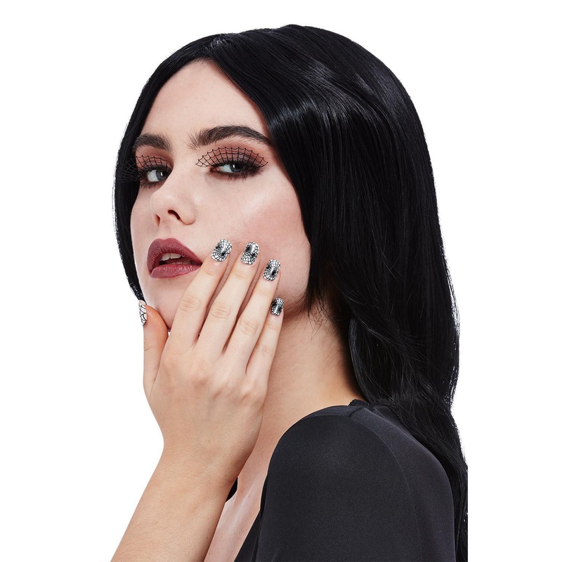 Spiderweb Eyelash & Nail Set
