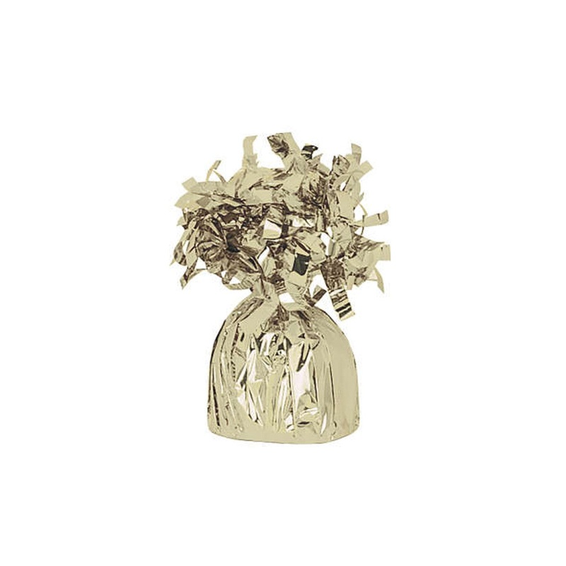 White Gold Foil Balloon Weight