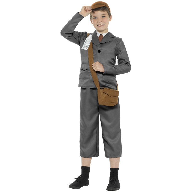 WW2 Evacuee Boy Costume Child