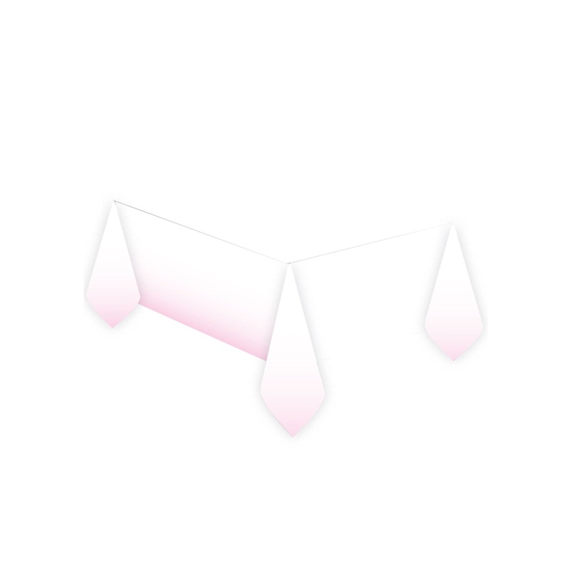 1st Birthday Pink Paper Tablecover