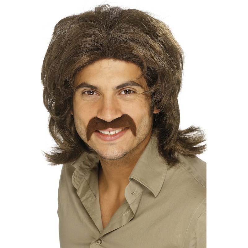 70's Guy Wig Brown