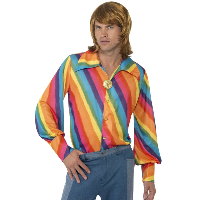 70's Rainbow Shirt Adult