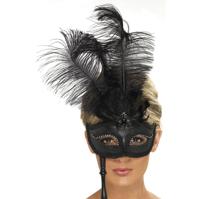 Baroque Black Eyemask
