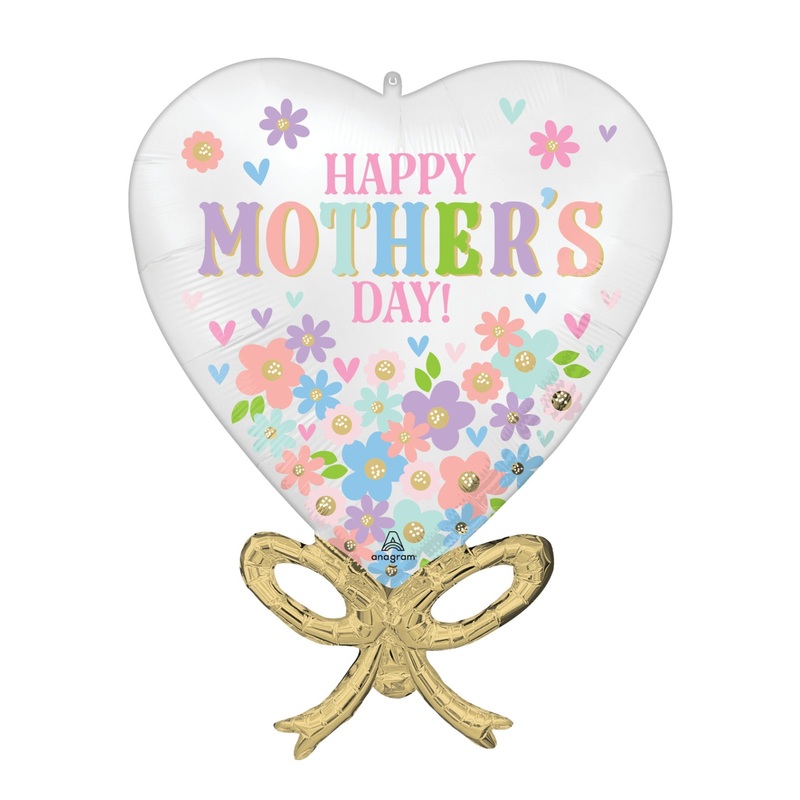 Satin Mother's Day Daisy Chain Foil Balloon