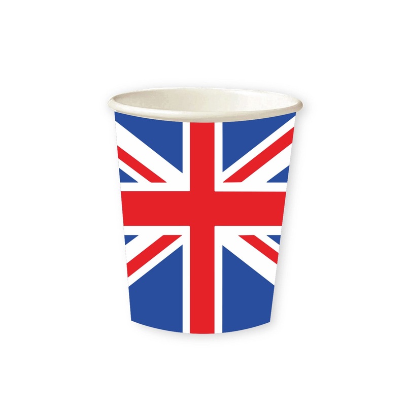 Union Jack Cups 8pk