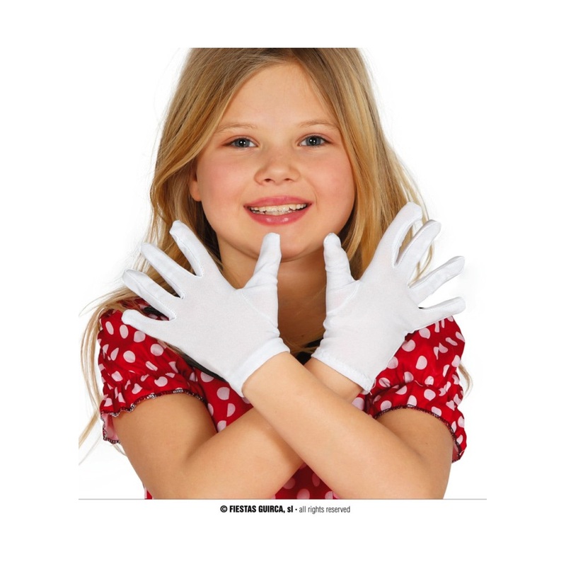 White Child Gloves