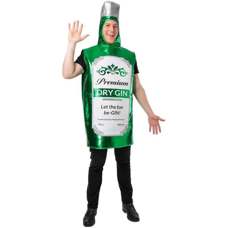 Bottle of Gin Costume Adult