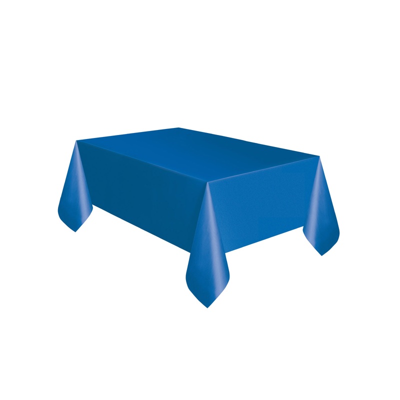 Royal Blue Party Plastic Tablecover