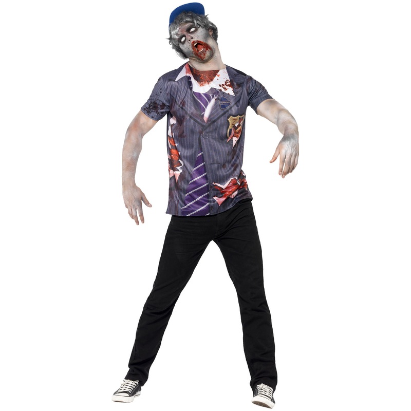 Zombie School Boy T-Shirt Adult