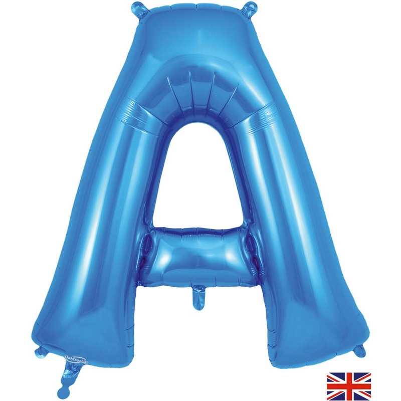 Blue Letter A 34"