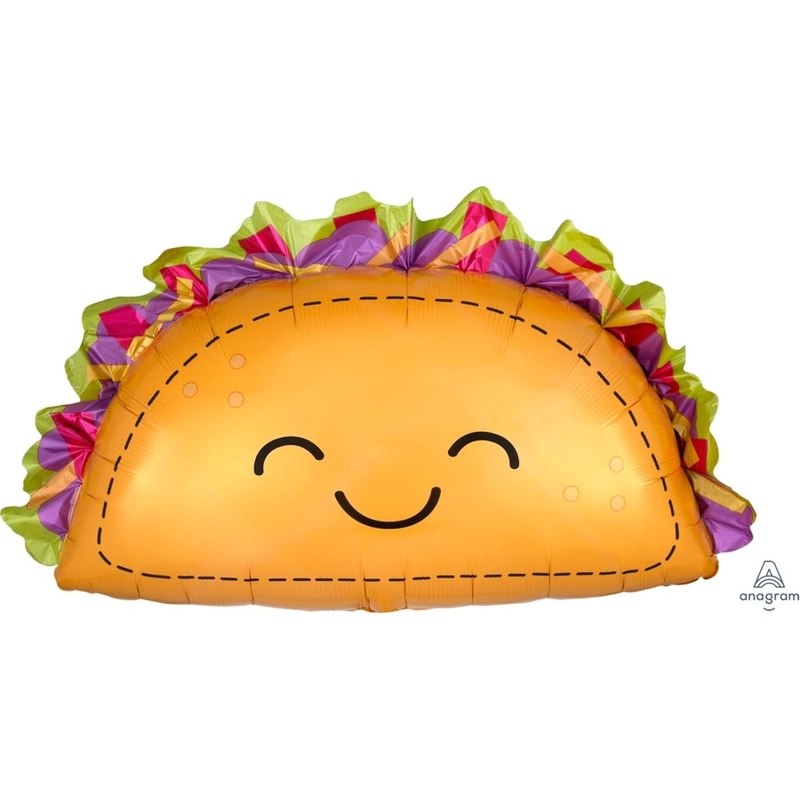 TACO FUN SUPERSHAPE 83cm w x 48cm h