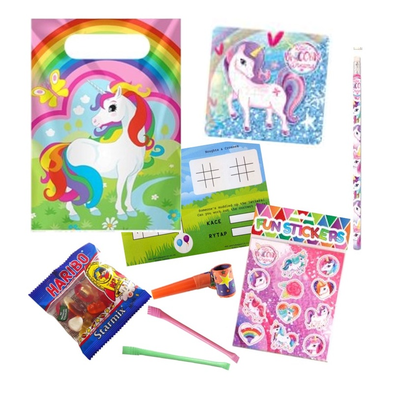 Unicorn Ready to be Packed Party Bag B
