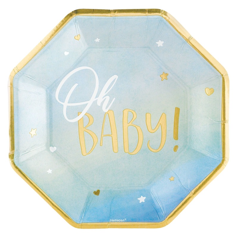 Assiettes 10Po (8) - Oh Baby Boy