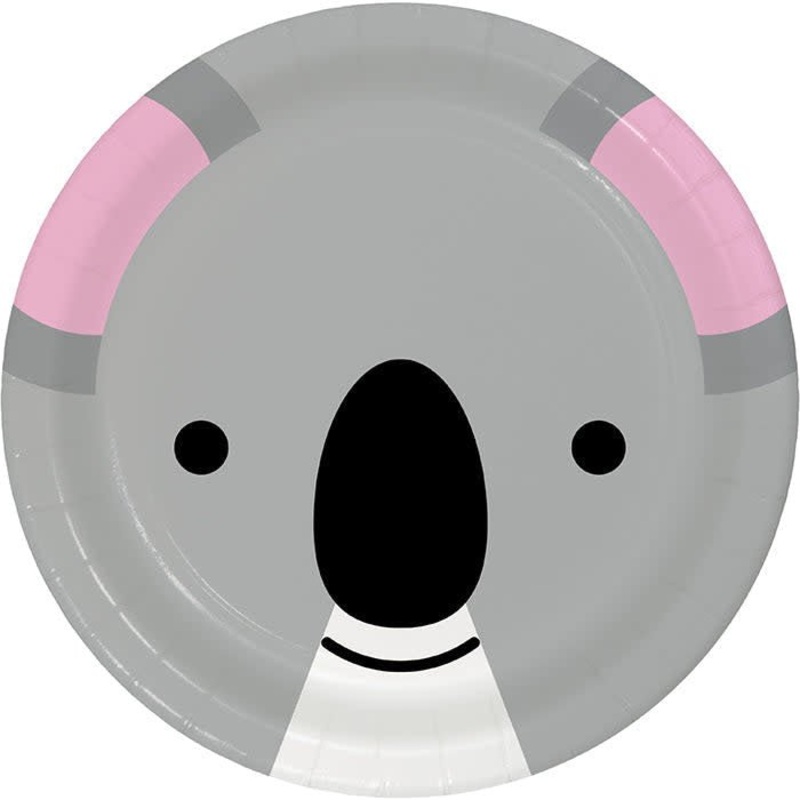 Assiettes 9Po (8) - Visage De Koala