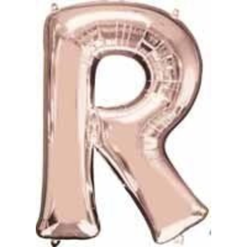 Ballon Mylar 16" - R Rose Gold