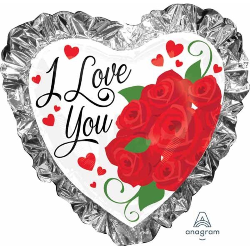 Ballon Mylar Supershape - I Love You Saint-Valentin