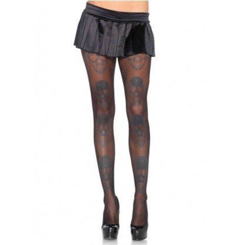 Bas Collants Motifs Crne Noir