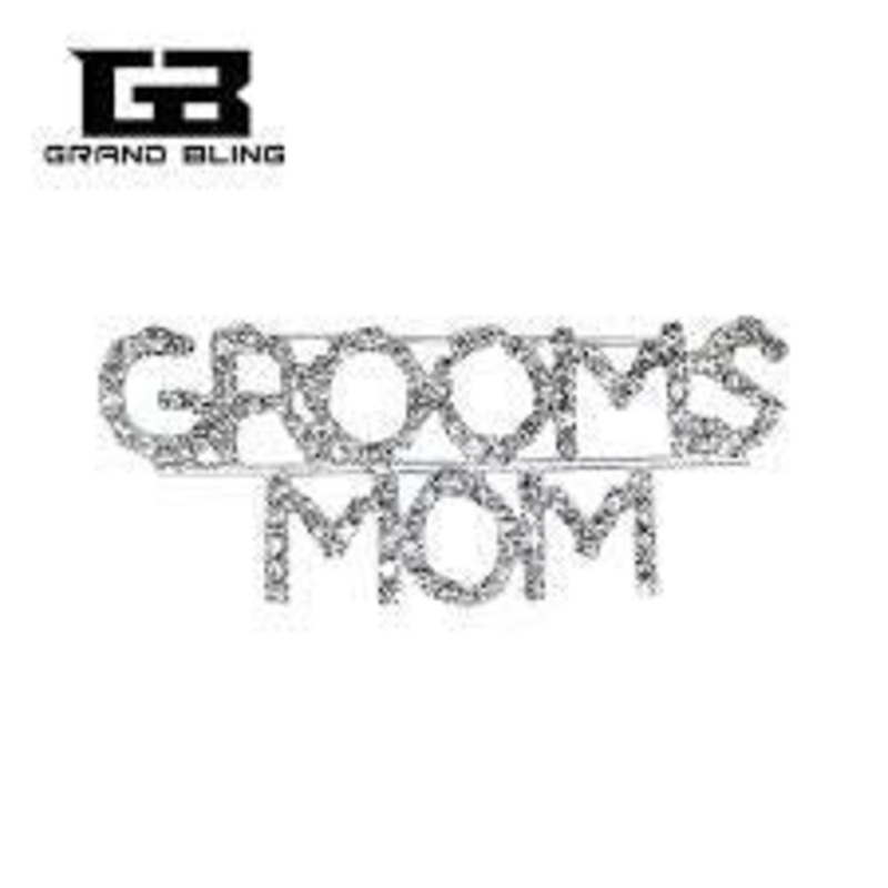 Broche "Grooms Mom"