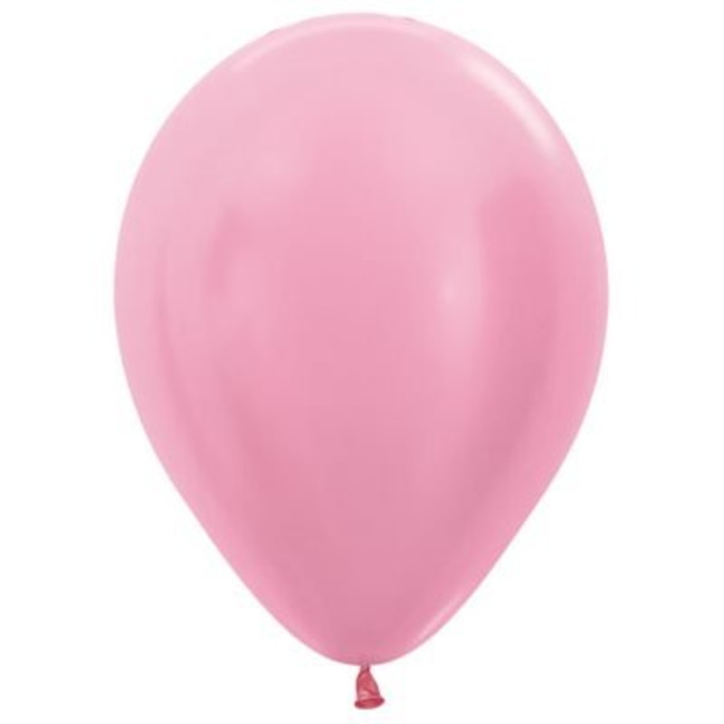 Sac De 50 Ballons 5Po - Rose Satin
