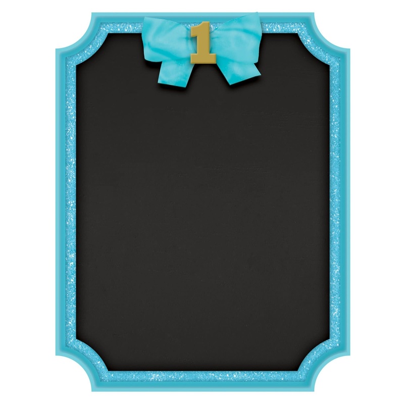 Tableau Chevalet - 1 An (Bleu)