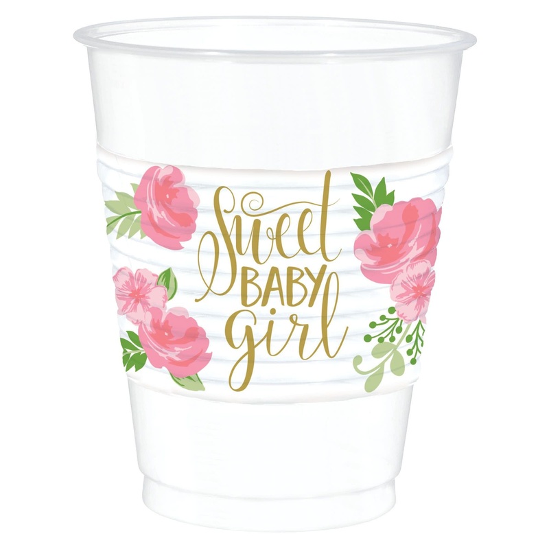 Verre De Plastique (25) - Sweet Baby Girl