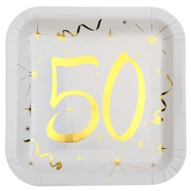 Assiettes 9Po (10) -  Or 50 Ans