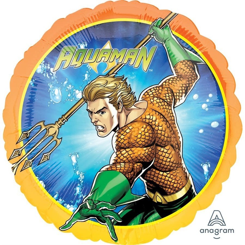 Ballon Mylar 18Po - Aquaman