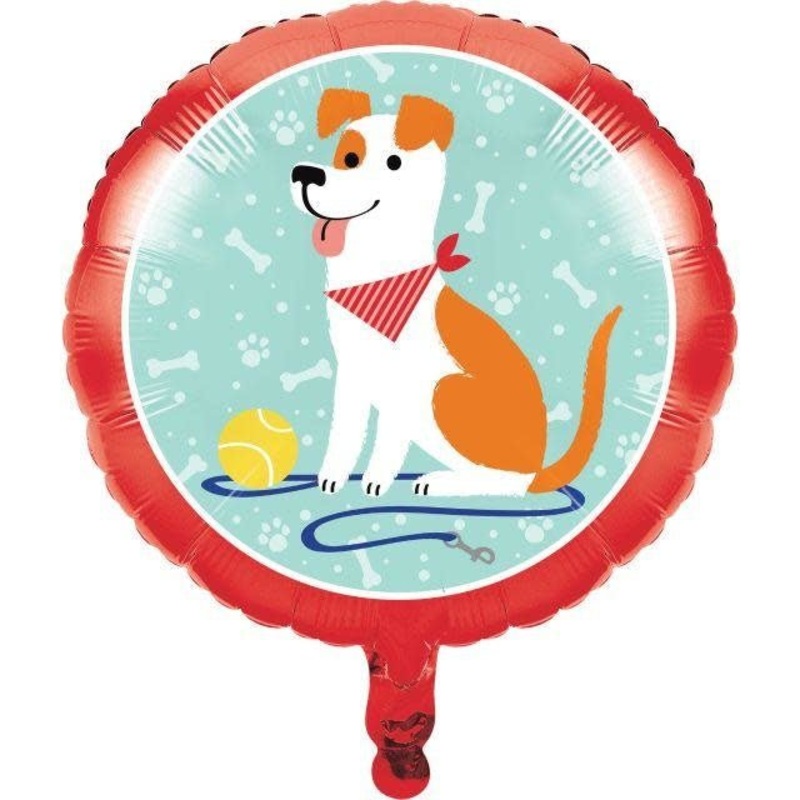 Ballon Mylar 18Po - Chiens En Fte